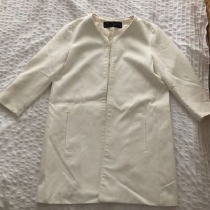Zara Cream Coloured Frock Coat